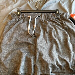Lululemon Athletica Heather Gray Men's Athletic Shorts